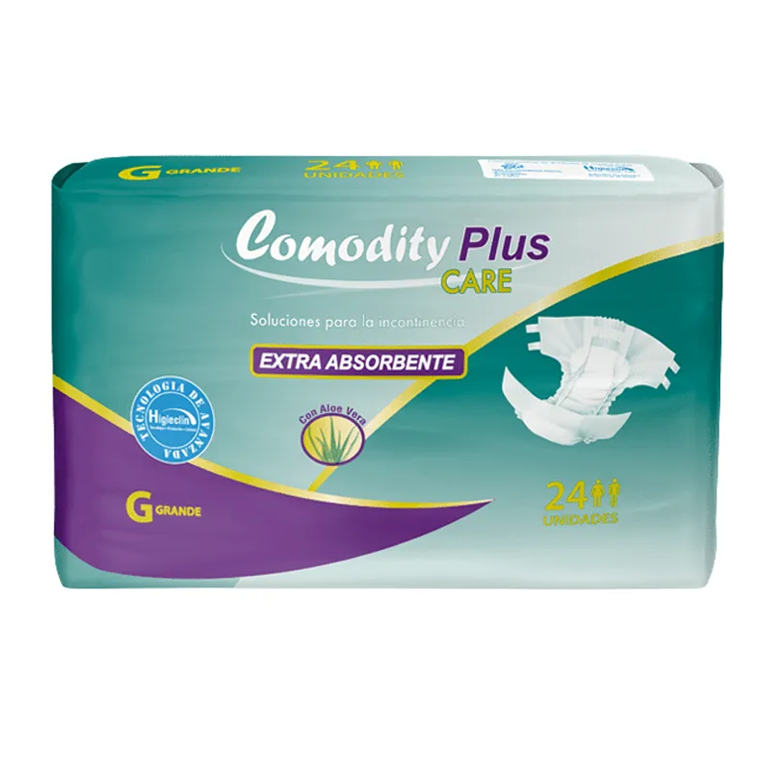 Pañal Comodity Care Plus  — Talla G — 24 Unidades 1