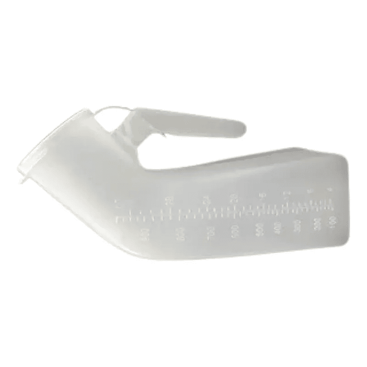 Pato Urinario Masculino – Cuello Largo con tapa  1