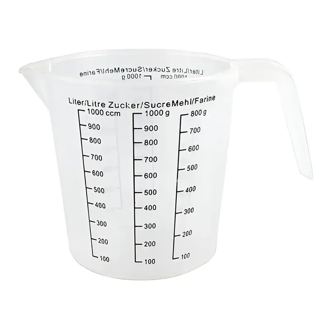 Jarro graduado plástico 1 Lt  1