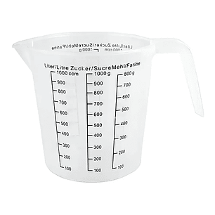 Jarro graduado plástico 1 Lt 