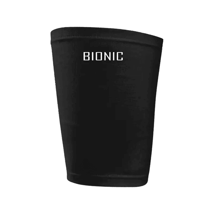 Muslera Elasticada Negra - Bionic - Tallas 1