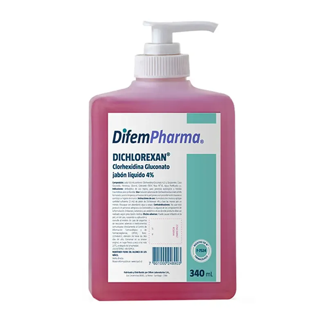 Jabón Liquido – Dichlorexan 4% – 340 mL 1