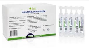 Agua Bidestilada Inyectable 10ml - Biosano