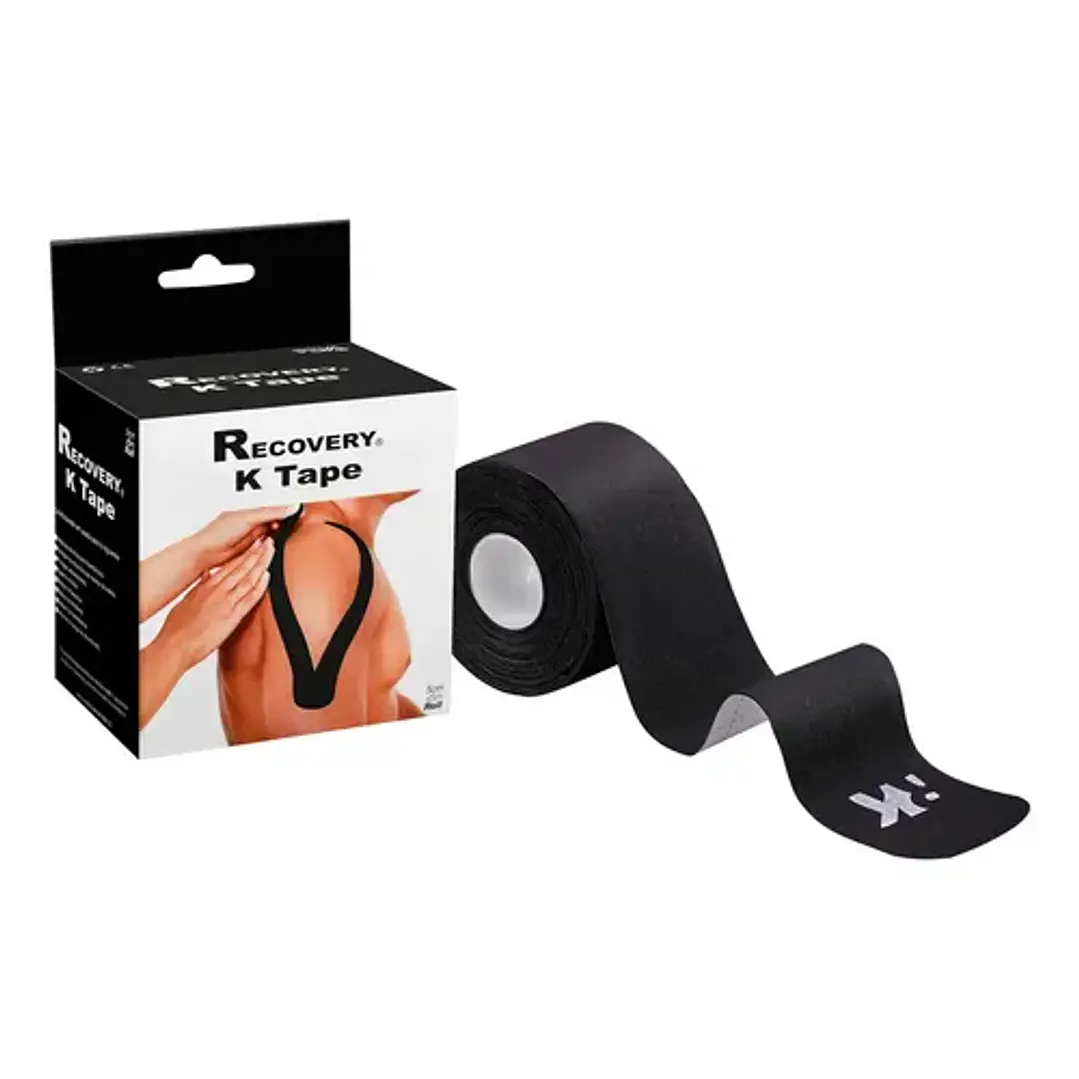 Tape Kinesiologico - Negro - Recovery 1