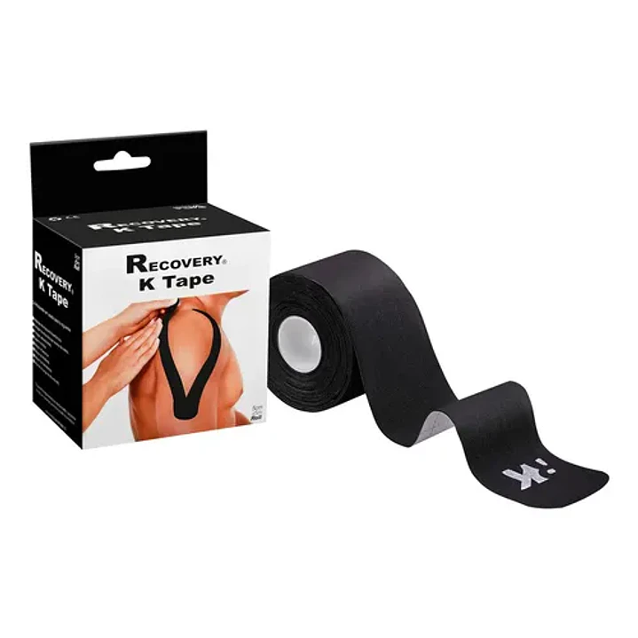 Tape Kinesiologico - Negro - Recovery 1