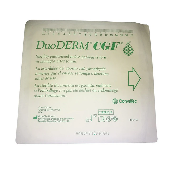 Apósito Hidrocoloide DuoDerm CGF Grueso 15x15 cm — ConvaTec (REF 187661) 2