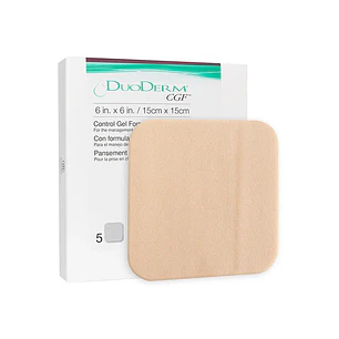 Apósito Hidrocoloide DuoDerm CGF Grueso 15x15 cm — ConvaTec (REF 187661)