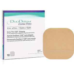 Apósito Hidrocoloide DuoDerm Extra Thin 15x15 cm — ConvaTec
