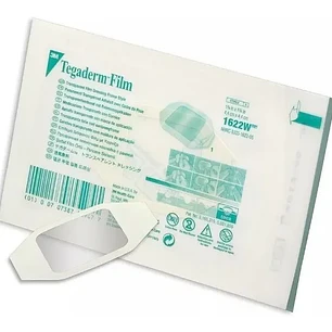 Apósito Transparente Tegaderm Film 4.4x4.4 cm — 3M (REF 1622W)