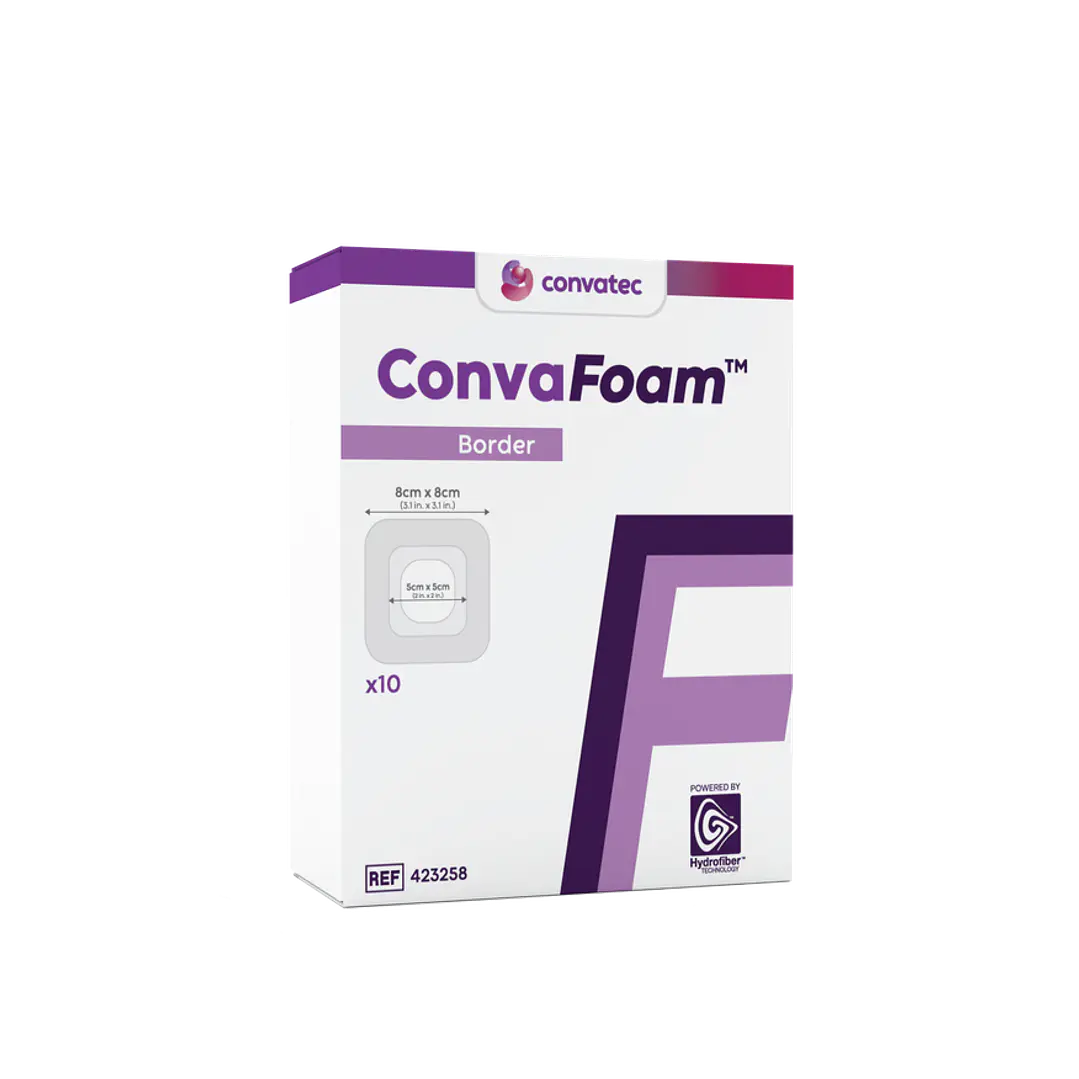 Apósito ConvaFoam Border — 10x10 cm — Convatec (REF. 423259) 1