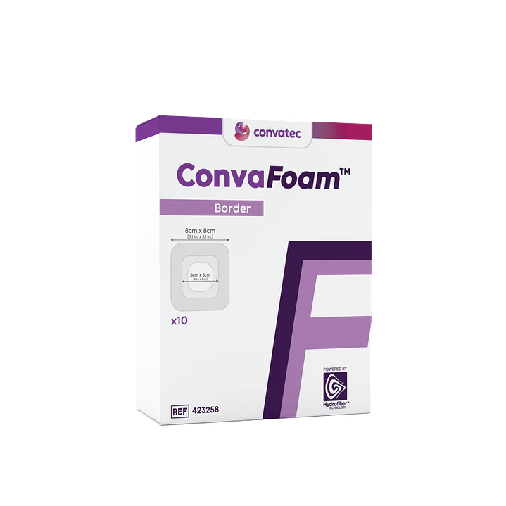 Apósito ConvaFoam Border — 10x10 cm — Convatec (REF. 423259) 1