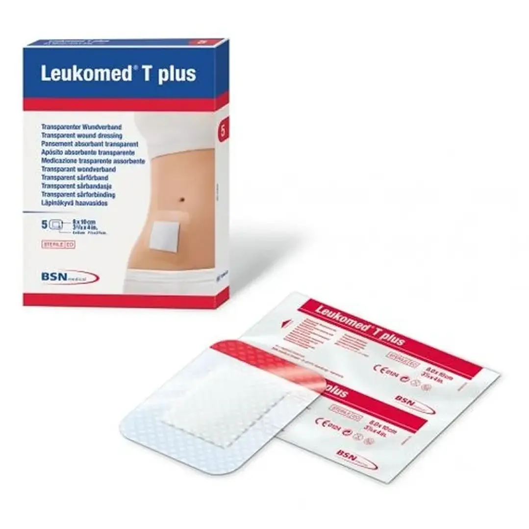 Apósito Absorbente Transparente Leukomed T Plus 5x7.2 cm — BSN (Ref. 72382-00) 1