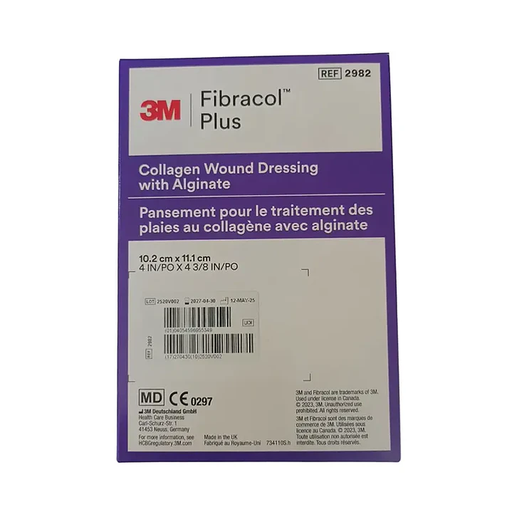 Apósito Colágeno + Alginato Fibracol Plus 5,1x5,1 cm — 3M / Systagenix (Ref. 2981) 1