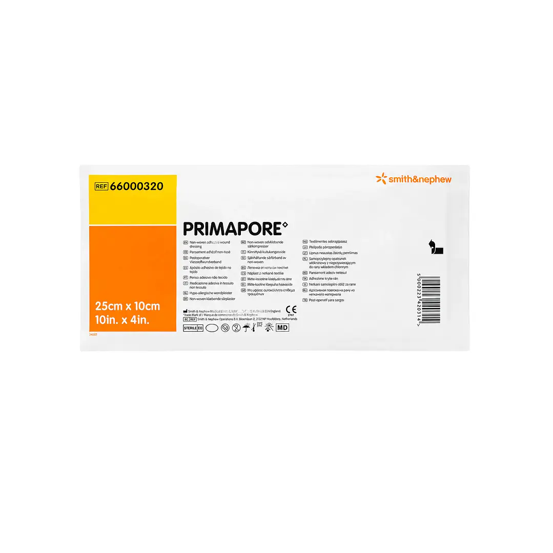 Apósito Adhesivo Primapore 25x10 cm — Smith & Nephew (GA-PR-0004) 1