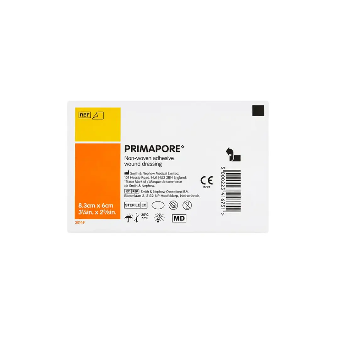 Apósito Adhesivo Primapore 8x6 cm — Smith & Nephew (GA-PR-0006) 3