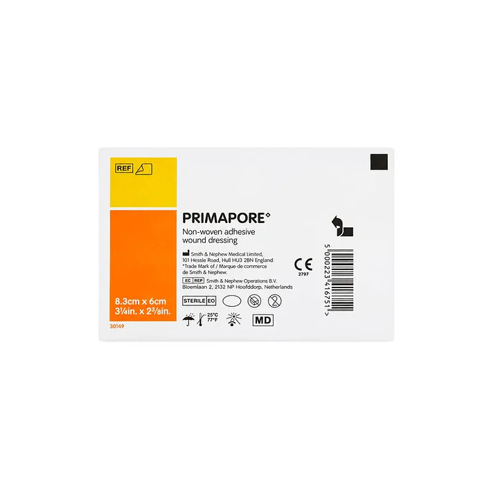 Apósito Adhesivo Primapore 8x6 cm — Smith & Nephew (GA-PR-0006) 3