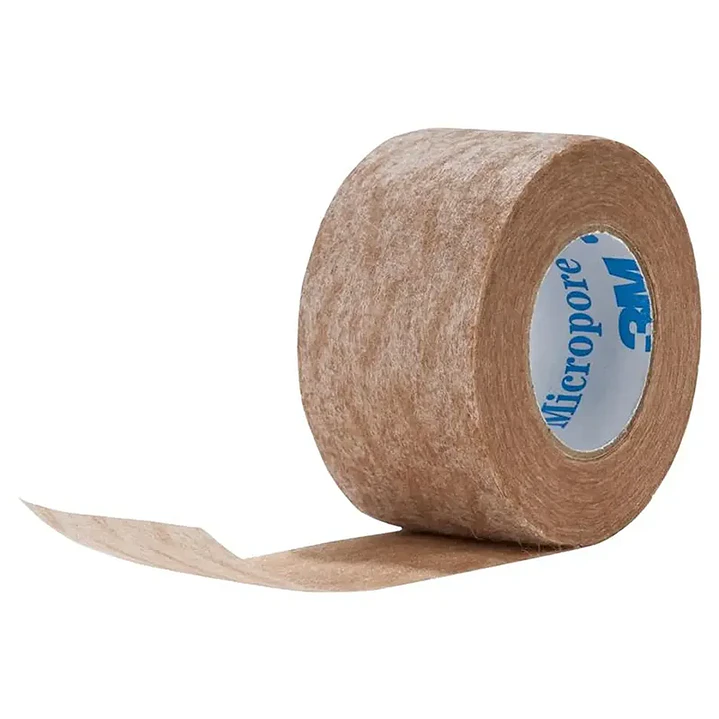Cinta de Papel Micropore Color Piel 2,5 cm — 3M (Ref. 1533-1) 2