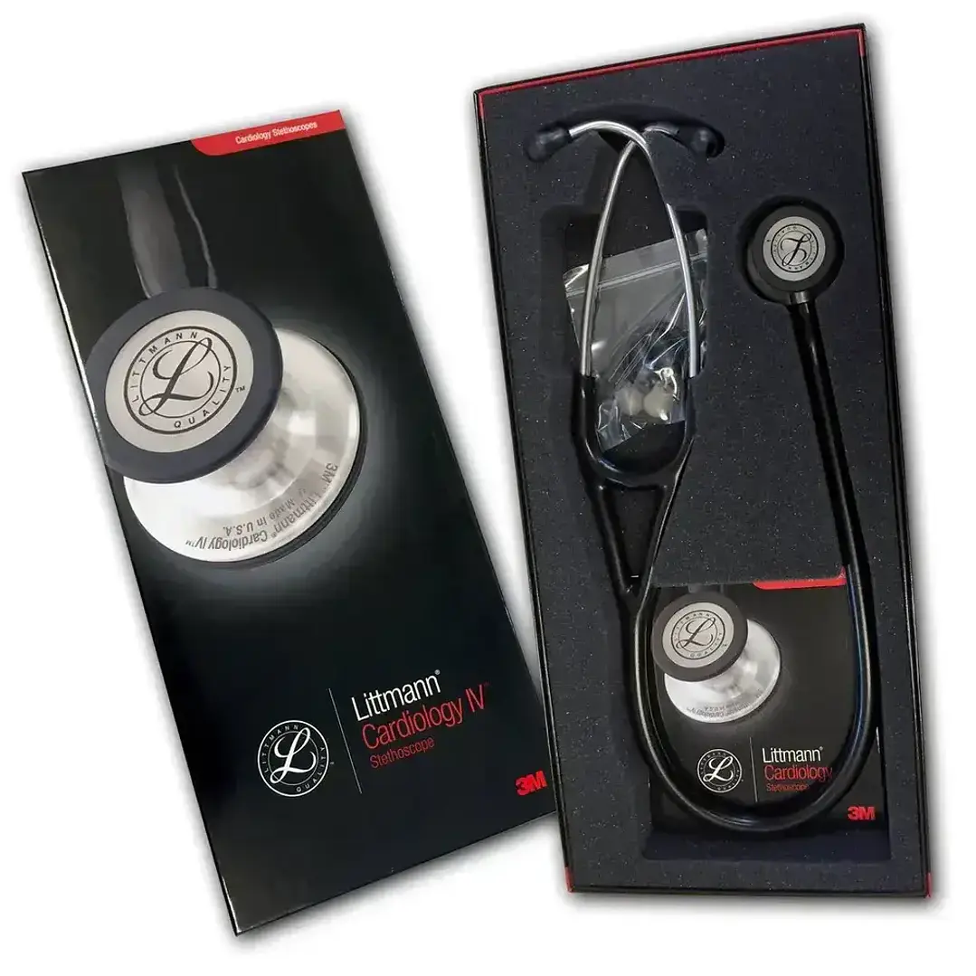 Fonendoscopio Littmann Cardiology IV Negro - 3M - Ref. 6152 4