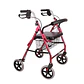 Andador 4 ruedas con asiento y canasto - Blunding - Miniatura 3