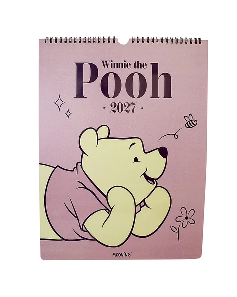 Calendario pared 2027 Mooving Winnie