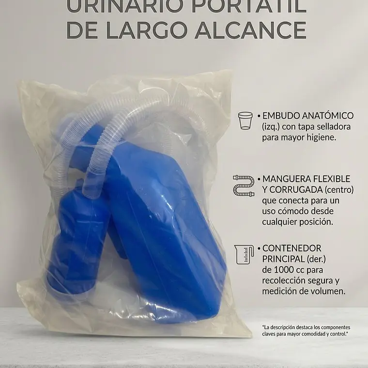 PATO CON TAPA Y MANGUERA 1