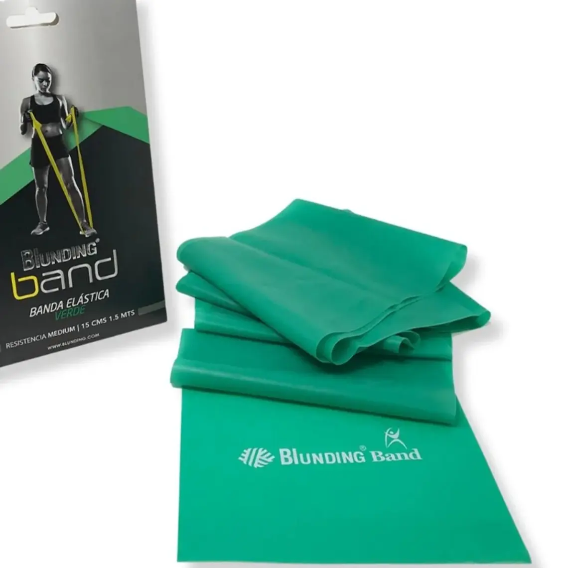 BANDA ELASTICA VERDE 1.5M 1