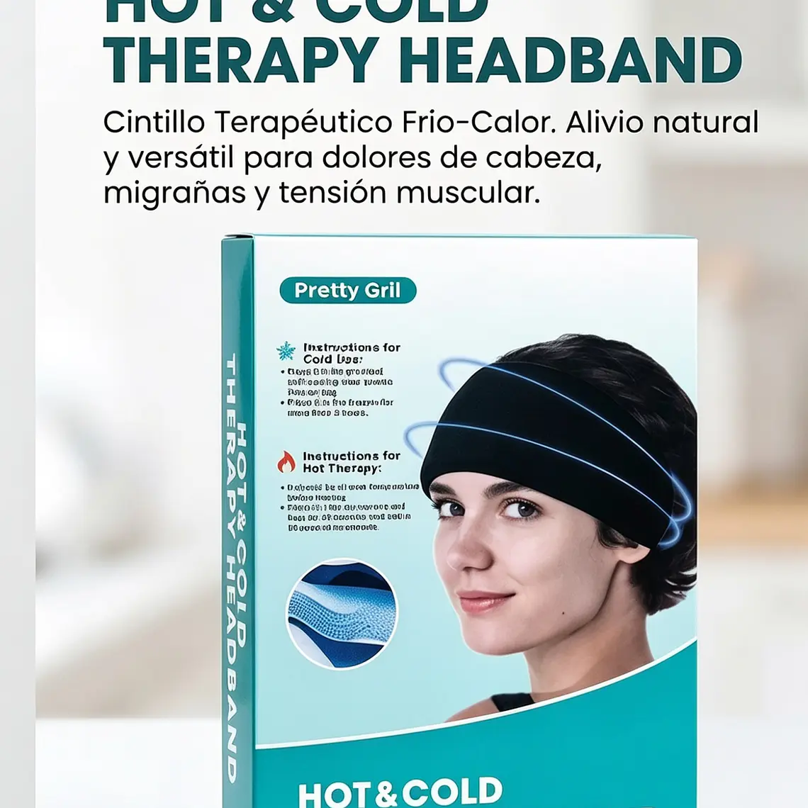DIADEMA TERAPIA DOLOR DE CABEZA 1