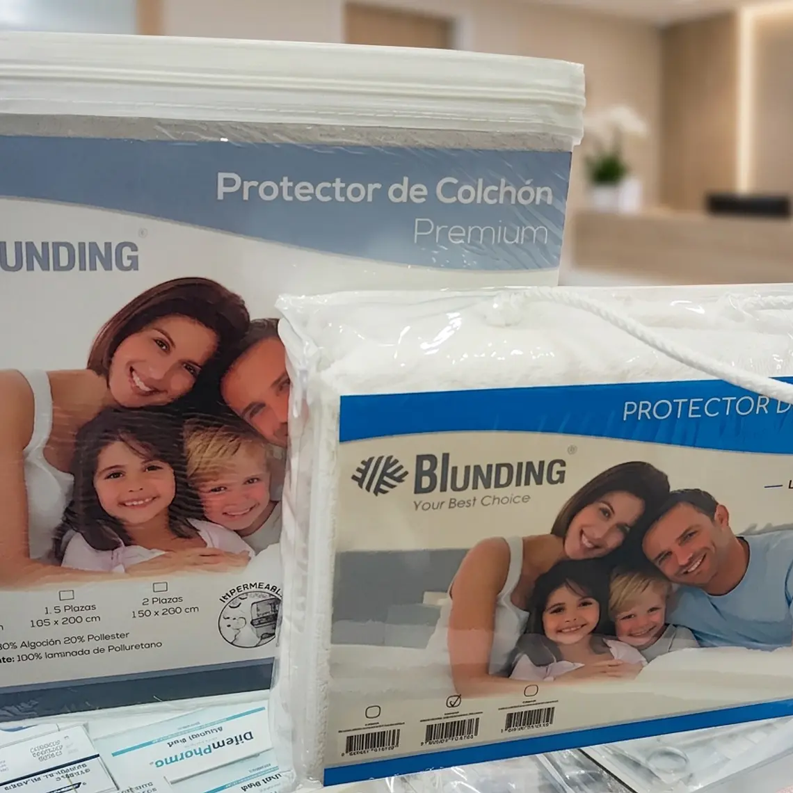 PROTECTOR DE COLCHON 1 PLAZA - BLUNDING 1