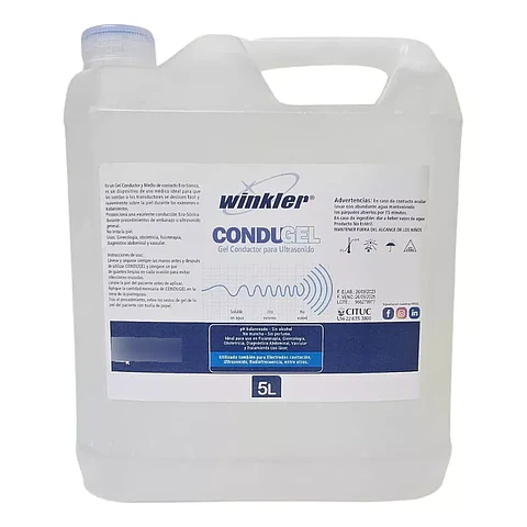 GEL CONDUCTOR ULTRASONIDO 5L