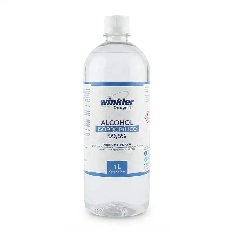 ALCOHOL ISOPROPILICO 99.5% 1LITRO SIN GATILLO - WINKLER 1