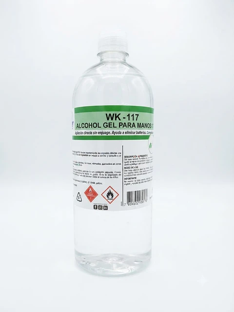 ALCOHOL GEL PARA MANOS RECARGA 1 LITRO - WINKLER