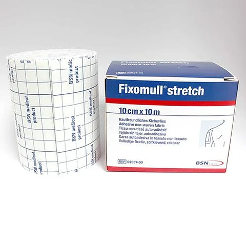 FIXOMULL STRETCH 10 CM X 10 CM - LEUKOPLAST