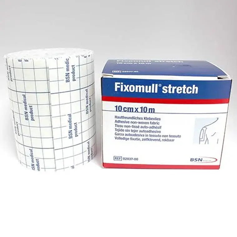 FIXOMULL STRETCH 10 CM X 10 CM - LEUKOPLAST 1