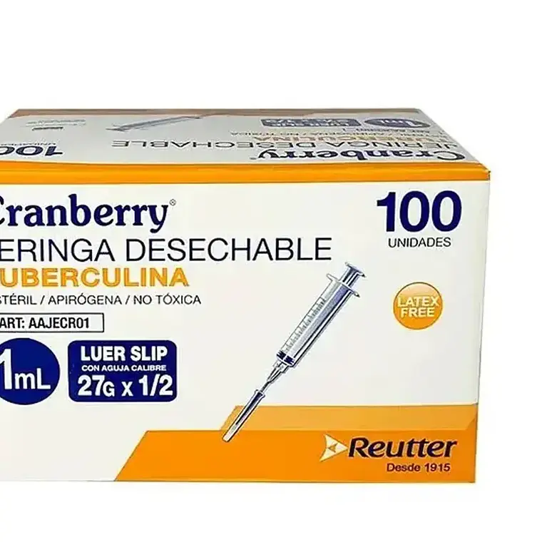 jeringa des. tuberculina 1 ML - caja 1