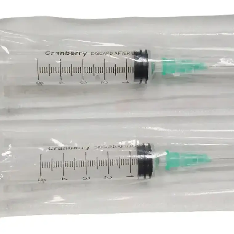 Jeringa des. 5ml - Aguja 21g x 1 1/2'' unidad 1