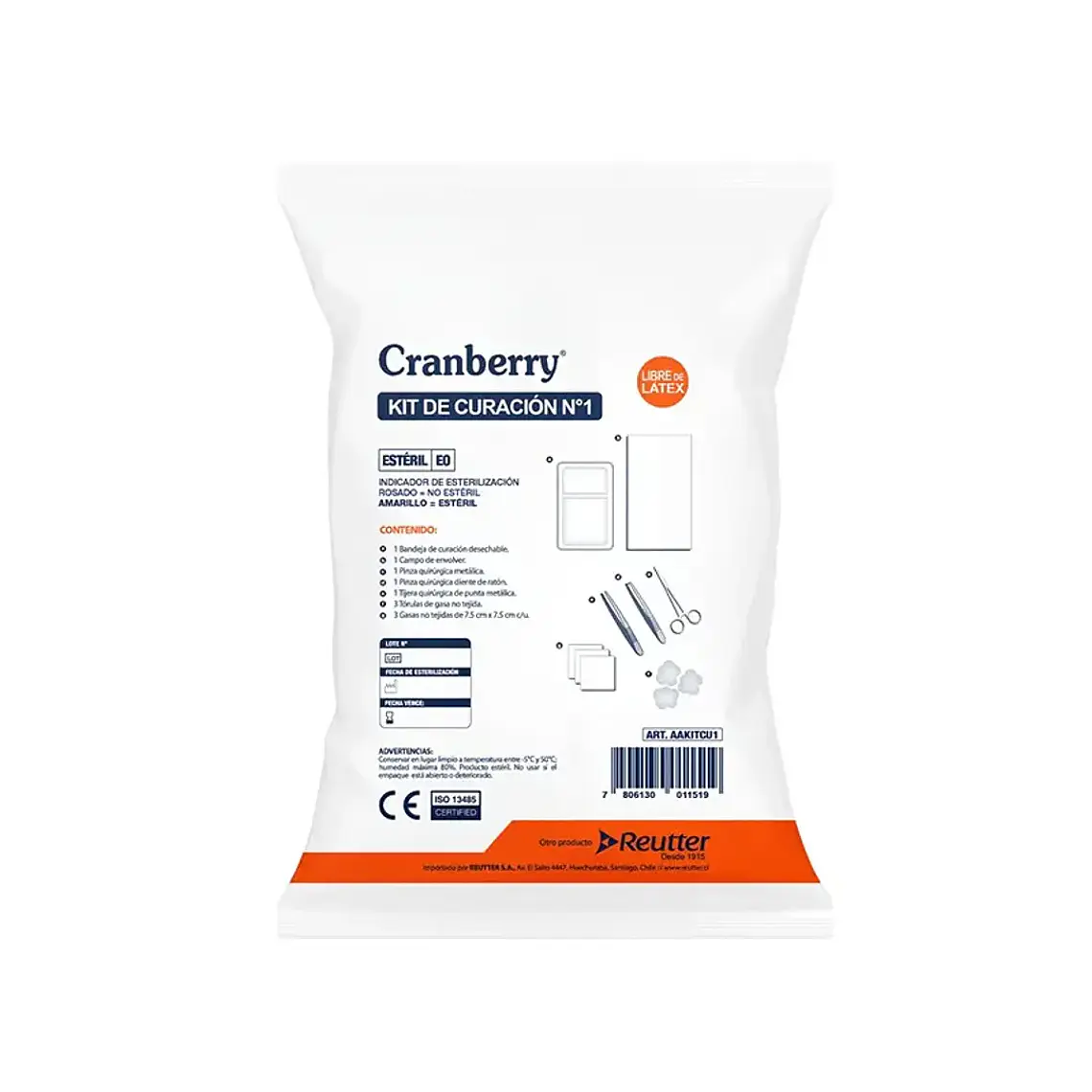 KIT DE CURACION ESTERIL 12 PCS 1