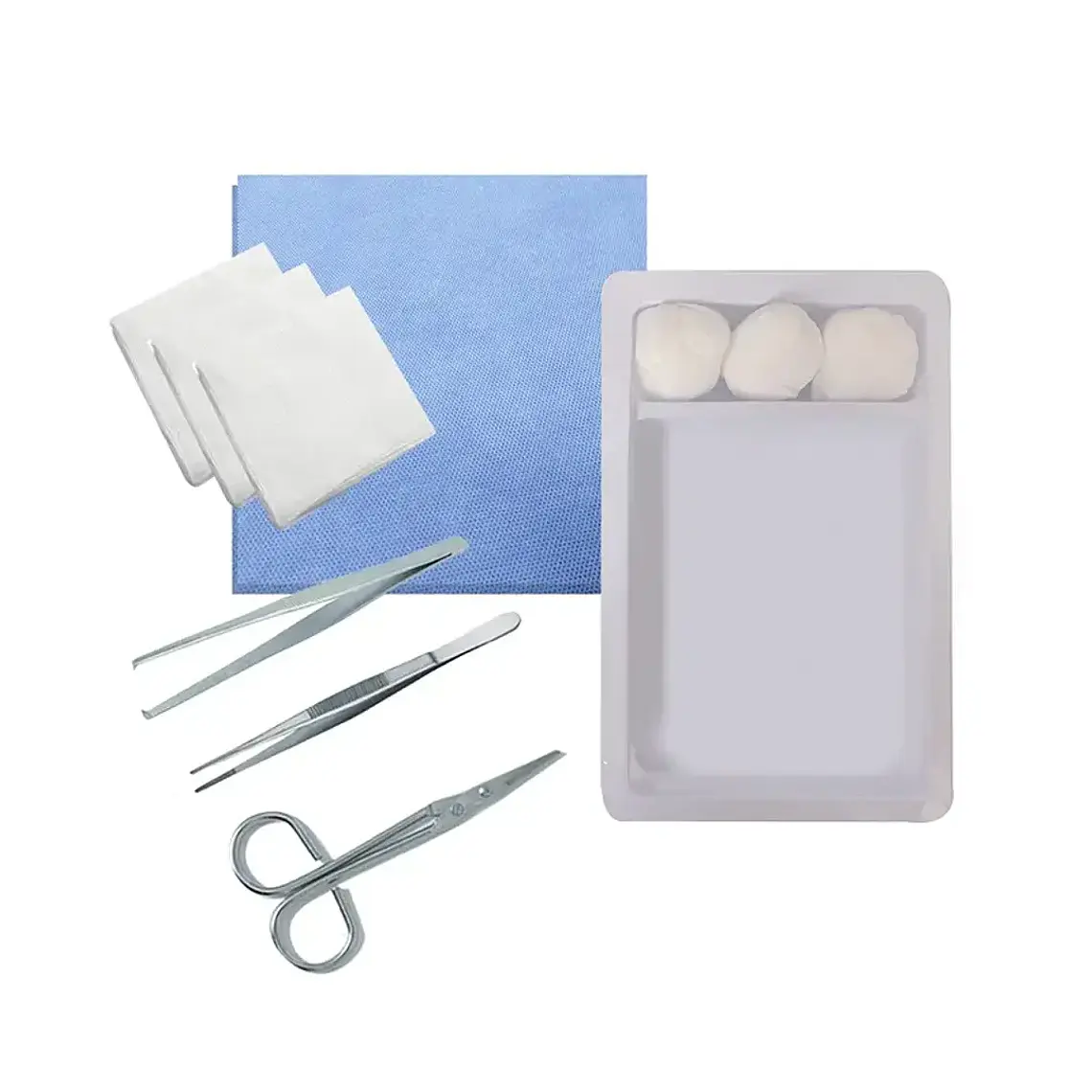 KIT DE CURACION ESTERIL 12 PCS 2