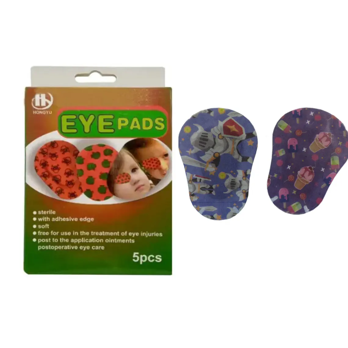 PARCHE OCULAR PARA NIÑOS 5 UNIDADES 1
