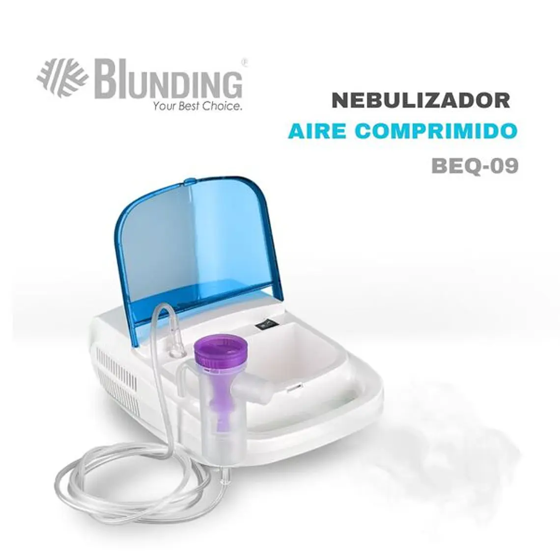 NEBULIZADOR DE AIRE COMPRIMIDO PORTATIL - BLUNDING 2