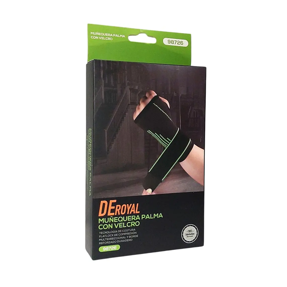 MUÑEQUERA VELCRO DEROYAL 1