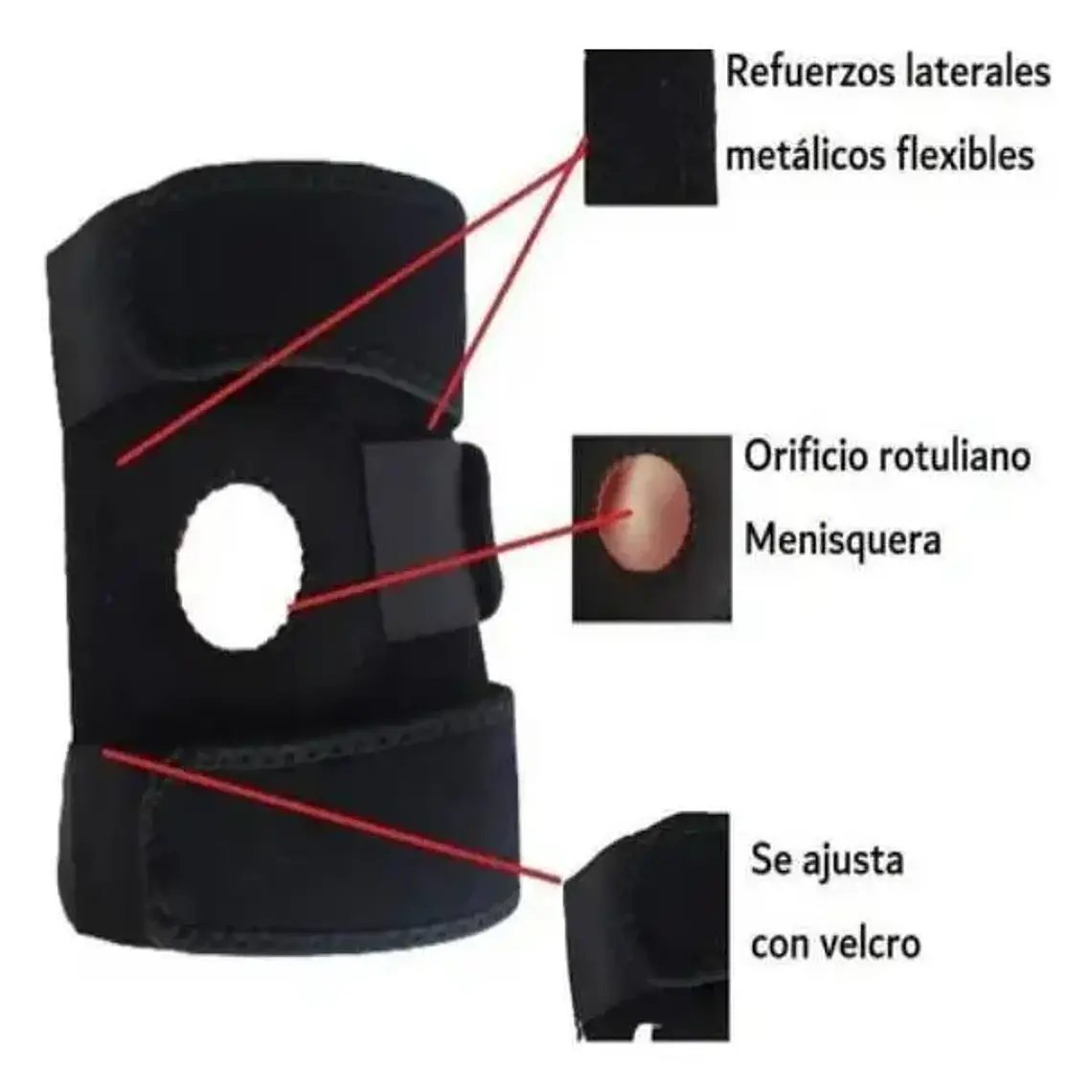 RODILLERA CORTA - DEROYAL 3