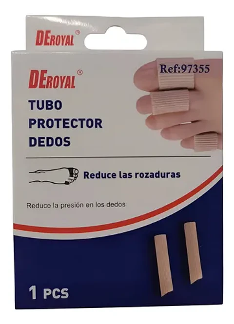 TUBO PROTECTOR DE DEDOS 15CM - DEROYAL