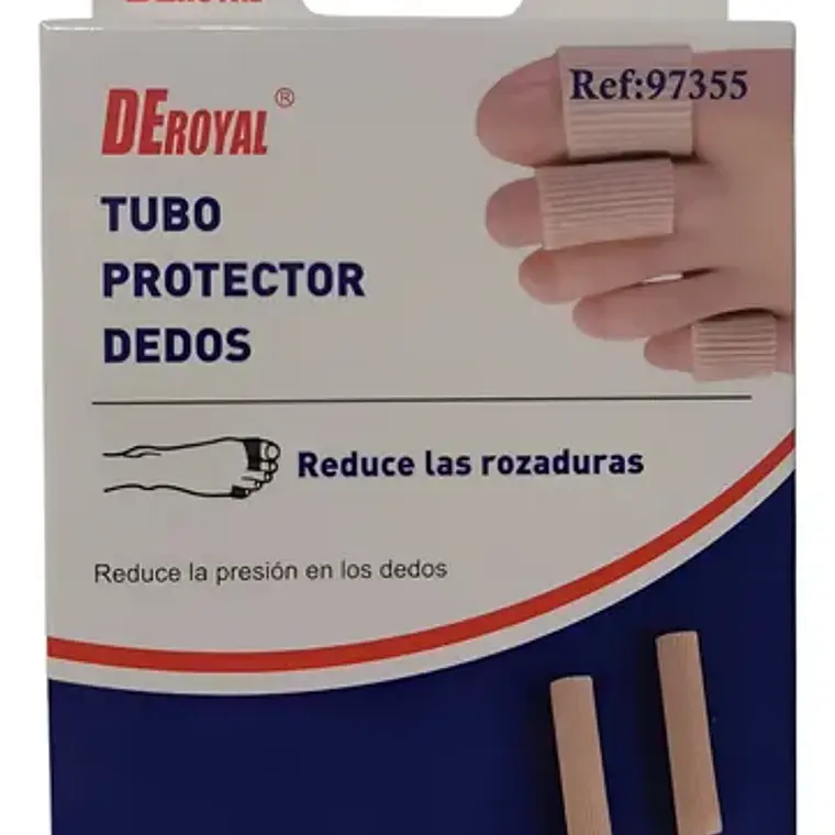 TUBO PROTECTOR DE DEDOS 15CM - DEROYAL 1