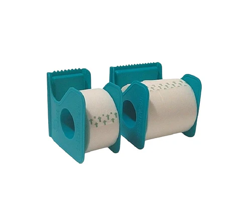 CINTA DE PAPEL BLANCO CON DISPENSADOR 2.5CMX9M - MICROPORE