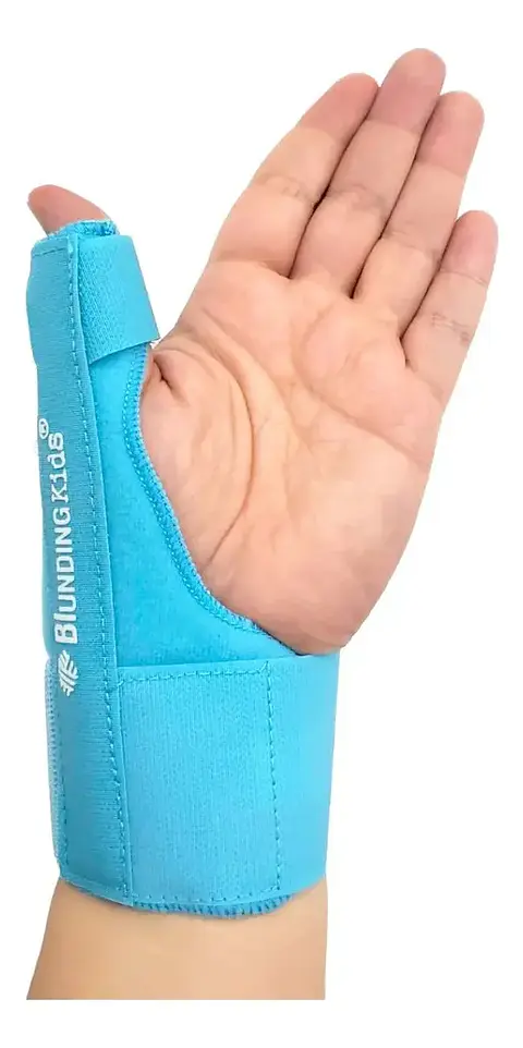 INMOVILIZADOR DEDO PULGAR TALLA 4-6 AZUL - BLUNDING KIDS