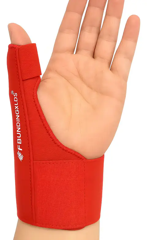 INMOVILIZADOR DEDO PULGAR INFANTIL ROJO 8 -10 - BLUNDING