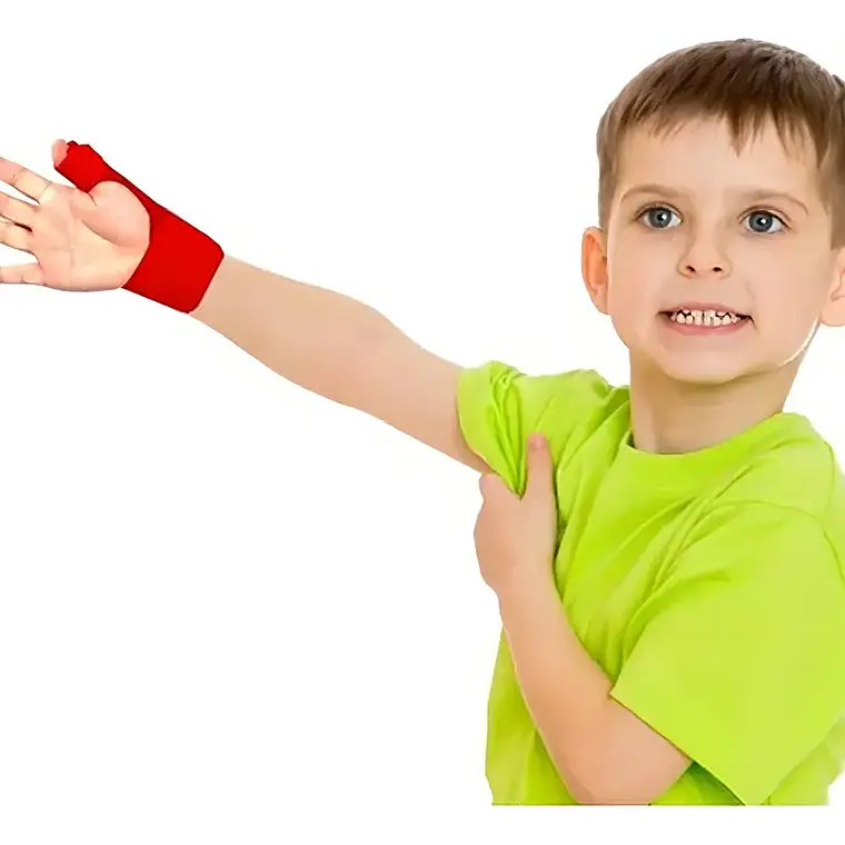 INMOVILIZADOR DEDO PULGAR INFANTIL ROJO 8 -10 - BLUNDING 2