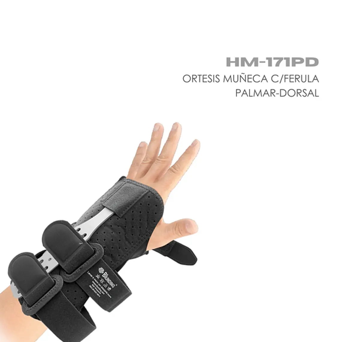 ORTESIS DE MUÑECA CON FERULA PALMAR - DERECHA  2