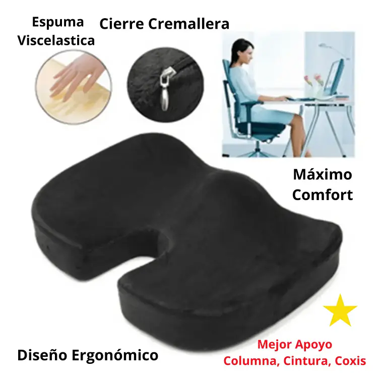 COJIN VISCOELASTICO CON GEL RAINBOW 2