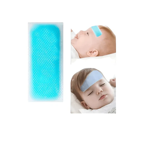 PARCHE DE GEL PARA LA FIEBRE NIÑOS 120mmX50mm 3unidades - DEROYAL